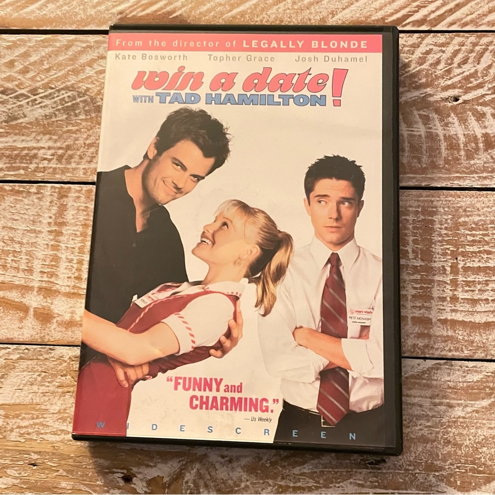3/$15 u pick dvds📀or 1 for $10~ 💖win a date with Tad Hamilton💖